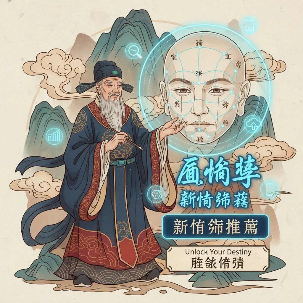 算命師傅推薦 - 面相學